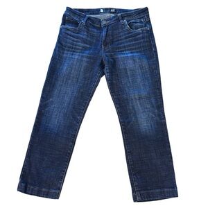 Kut from the Kloth Lauren Crop Straight Leg Jeans, size 8, Weekend Casual School